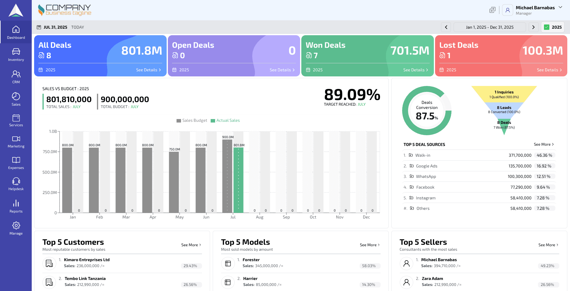 Diradrive Auto Dealership Software